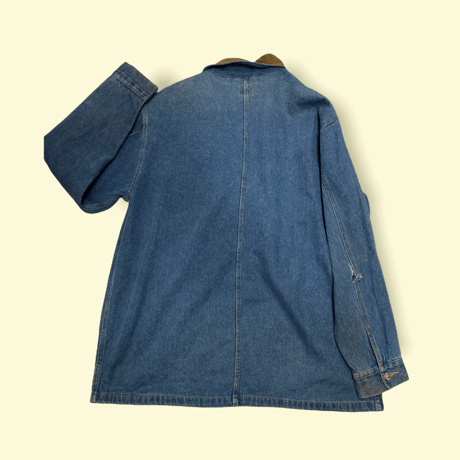 [USED] DENIM カバーオール made in QATAR.