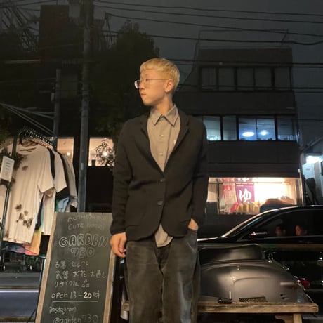 [USED] GAP BLACK ニットジャケット