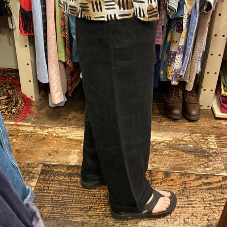 [USED] BLACK LINEN PANTS