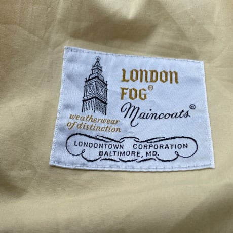 [USED] "LONDON FOG"ステンカラーコート