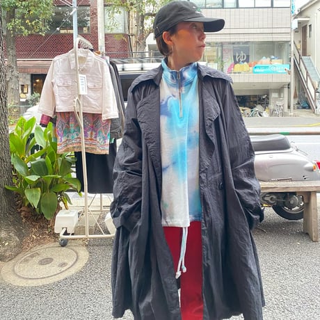 [USED] タイダイ HALF ZIP SWEAT