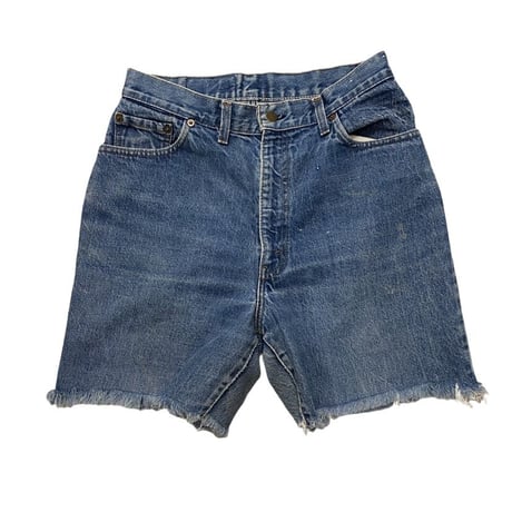 [USED] Levis 26505 CUTOFF DENIM / W31 made in USA！