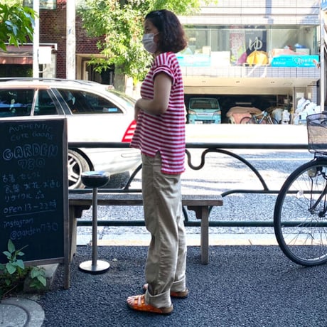 [USED] L.L.Bean ボーダーTee❤️Made in U.S.A