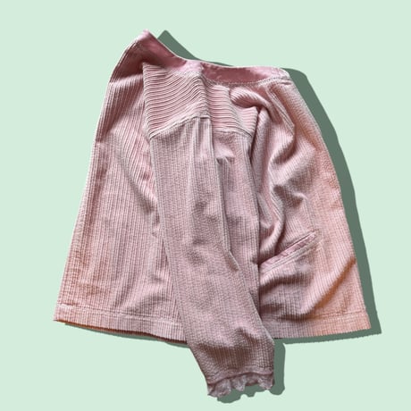 [USED] PINK♡ベロアコーデュロイトップス