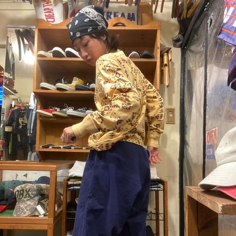 [USED] Ralph Lauren インディアン柄 Henley