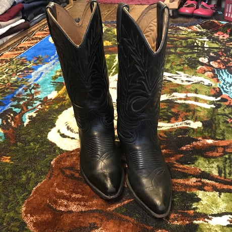 [USED] LOBLAN  ウエスタンブーツ BLACK