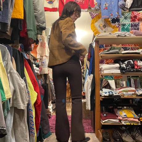 [USED] BROWN ブーツカットPT