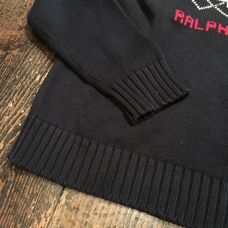 [USED]  Ralph Lauren かわいいロゴKnit