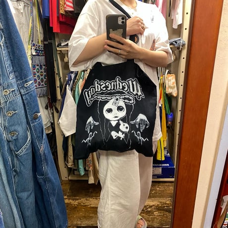 [BesideTheBag] "ウェンズデー"プリントトートBAG