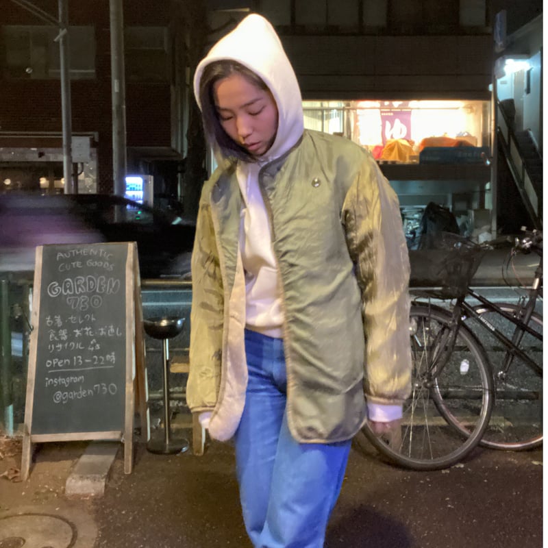 USED] ミリタリー ボアライナージャケット/リバーシブル | garden730