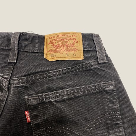 [USED] Levi's 501 STUDENT BLACK DENIM！