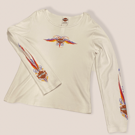 [USED]🔥HARLEY DAVIDSON🔥ロンTee