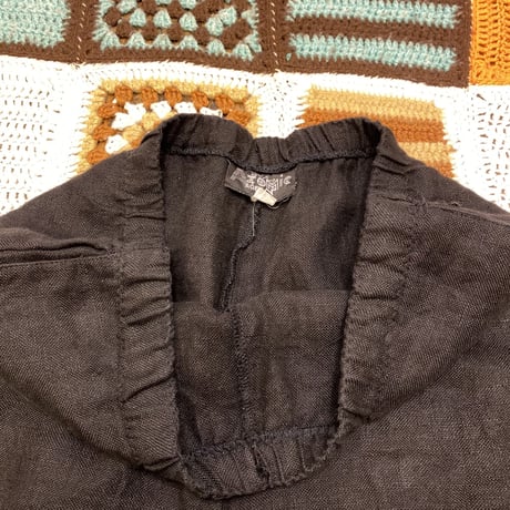 [USED] BLACK LINEN PANTS