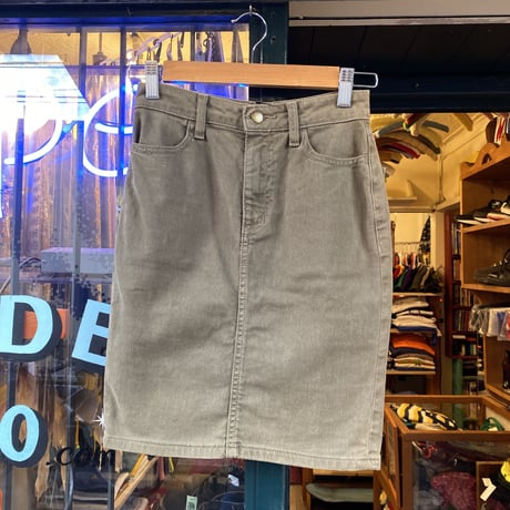 [USED] "American Apparel" KHAKIタイトスカート♡