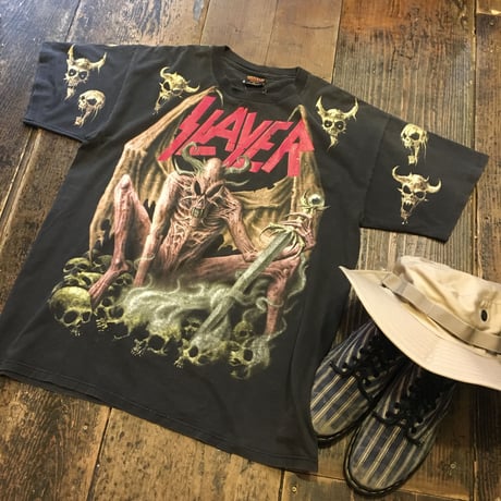 [USED] 'SLAYER' バンドTee