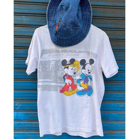 [USED]80~90's Mickey&Minnie Tee❣️