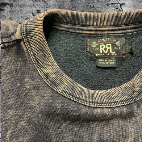 [USED] RRL Ralph Lauren 裏起毛 STONE タイダイSWEAT
