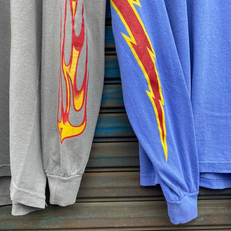 [CHEAP TIME$]  New 袖ROGO "FADE" L/S Tee