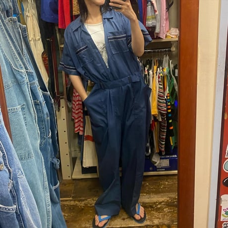 [USED] vintage NAVY ALL IN ONE