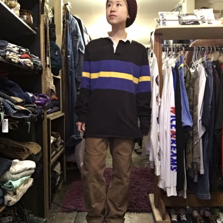 [USED] ラルフローレン ラガーシャツ made in USA!
