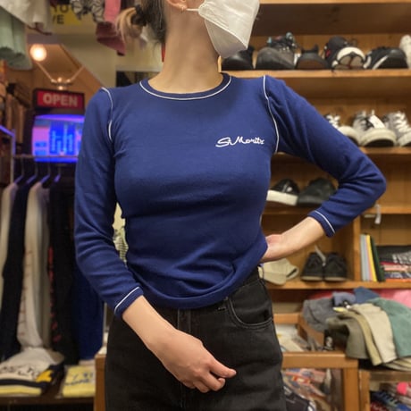 [USED]lady's 七分袖ロンtee