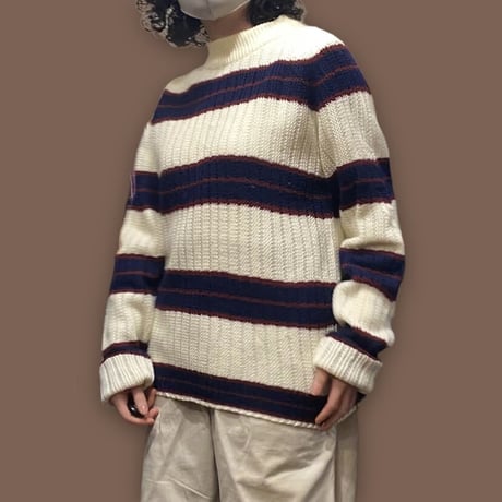 [USED] ざっくり♡ボーダー ACRYL KNIT