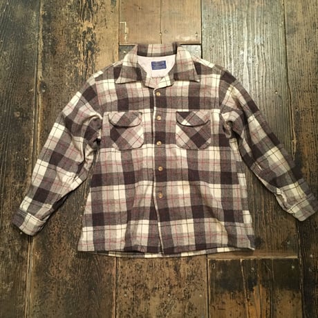 [USED] Pendleton 渋色 ウール シャツ