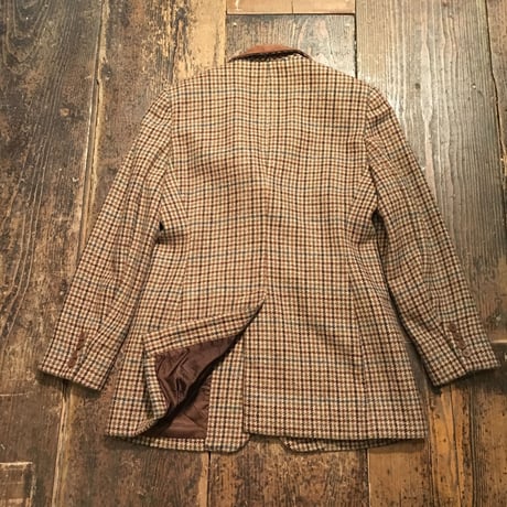 [USED]  Ralph Lauren チドリ柄  LONGシルエット JKT