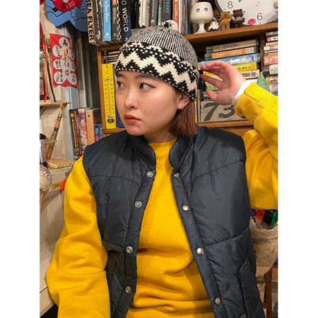 [USED] WOOL チェコ ビーニー
