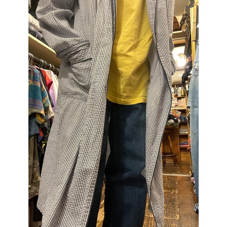 [USED] BROOKS BROTHERS シアサッカーガウン