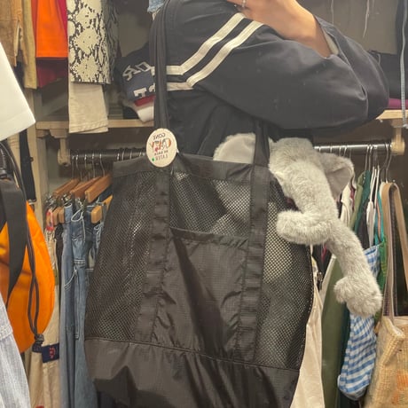 [SELECT] NYLON MESH TOTE BAG