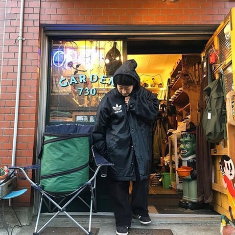 [USED] OLD adidas  裏ボア ベンチコート