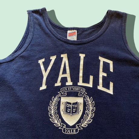 [USED]OLD “YALE”プリントタンクトップ