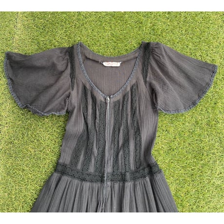 [USED]  vintage BLACK ワンピース