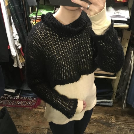 [USED] ふんわり透かし編み♡KNIT