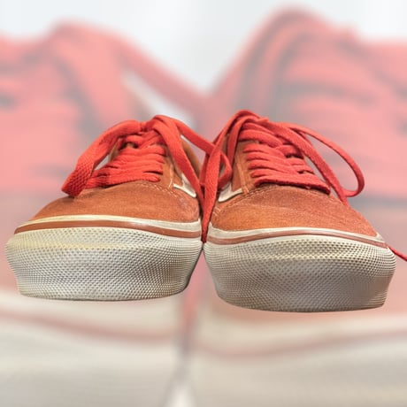 [USED] VANS 00's oldschool RED！