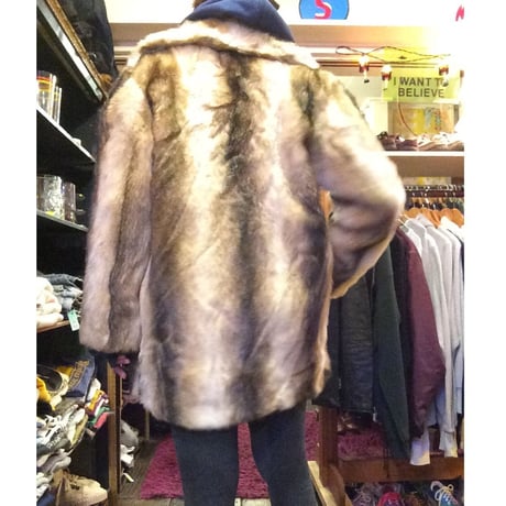 [USED] フェイクファーJKT