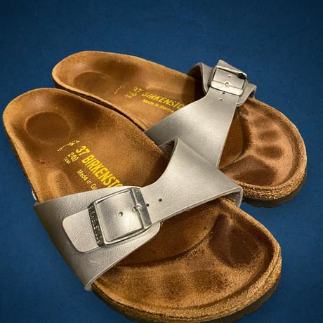 [USED] BIRKENSTOCK シルバーサンダル