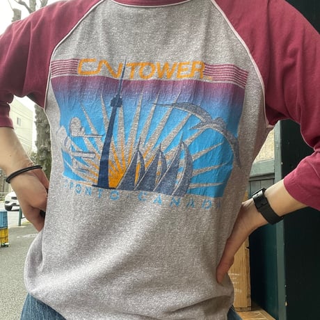 [USED] vintage ラグラン Tee