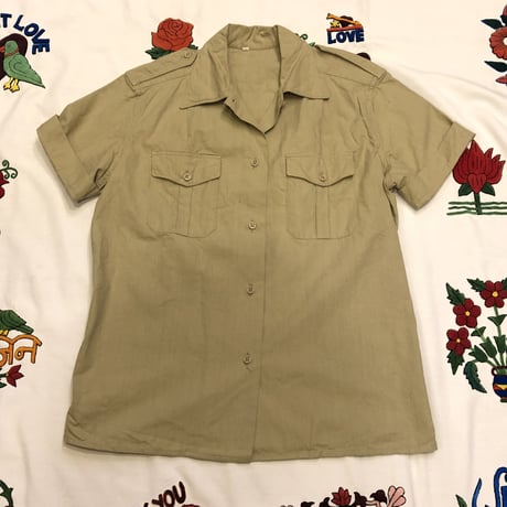 [SELECT] フランス軍 DEADSTOCK CHINOシャツ