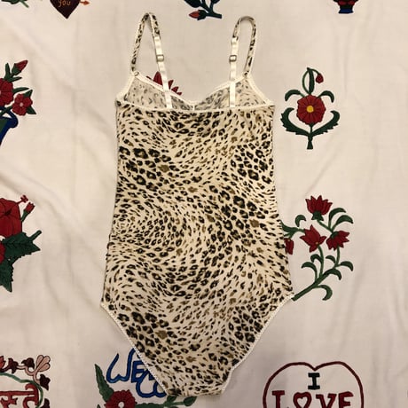 [USED] レオパード lingerie BODY SUIT