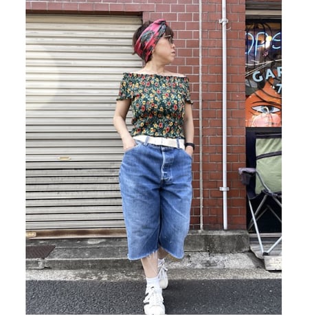 [USED]花柄オフショル TOPS  🌼