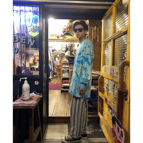 [USED] タイダイ ロンTee / BLUE