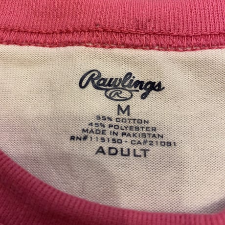 [USED] "Rawlings" ラグランTee 💗