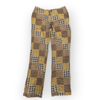 [USED] QUIK SILVER パッチワーク PANTS W34