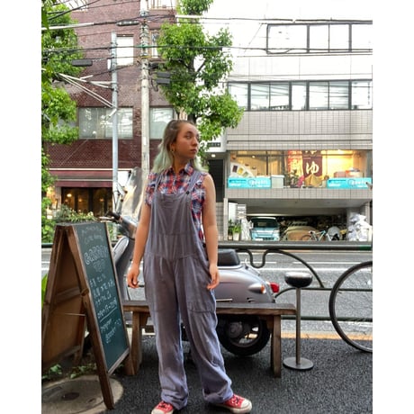 [USED] EURO vintage COTTON  オーバーオール