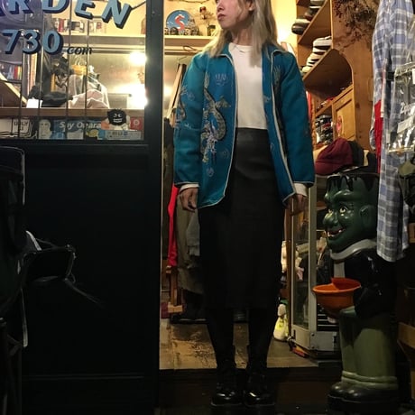 [USED] Vintageドラゴン刺繍 JKT
