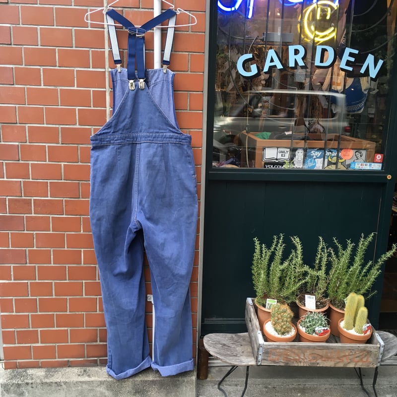 USED] vintage EURO フロントチャックオーバーオール | garden730