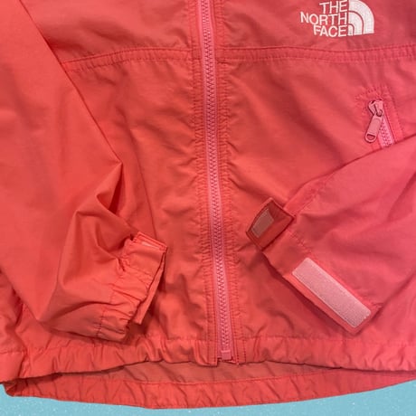USED]THE NORTH FACE PINK NYLON JKT for KIDS♡