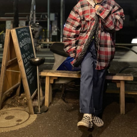 [USED] "wrangler"チェック PARKA